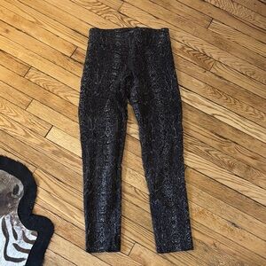 Elliott Lauren Snake Print Pull On Pants